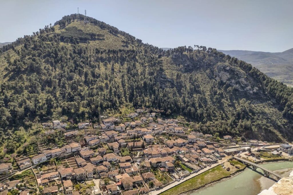 View from Berat Castle