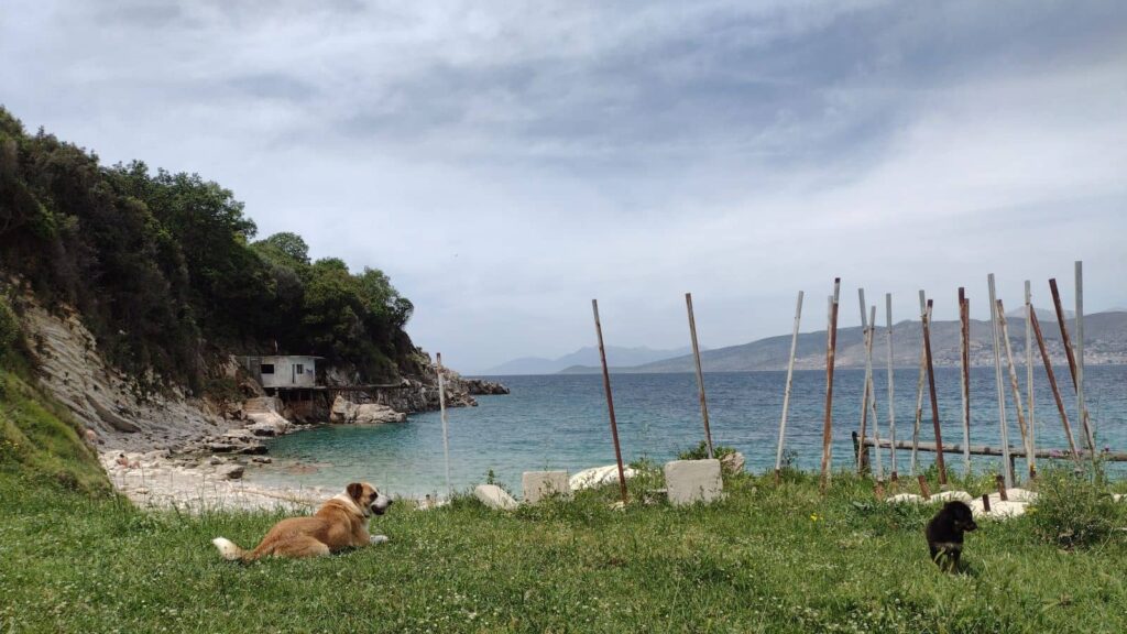 monastery beach ksamil