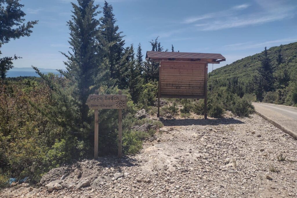 Gjipe Beach hike