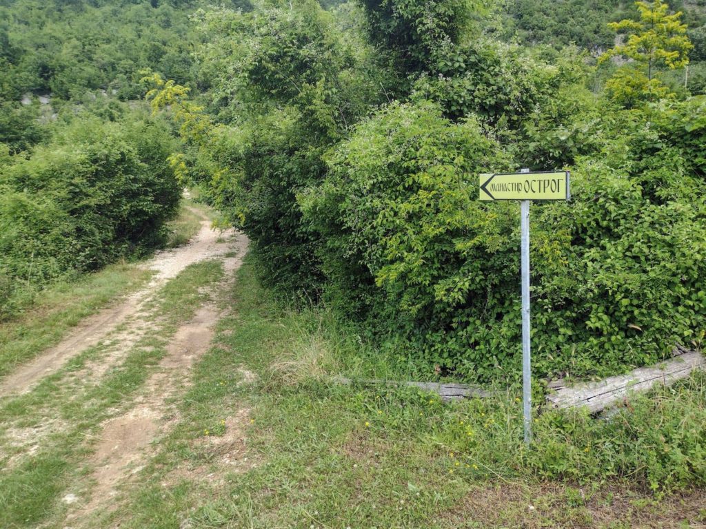 ostrog monastery trail