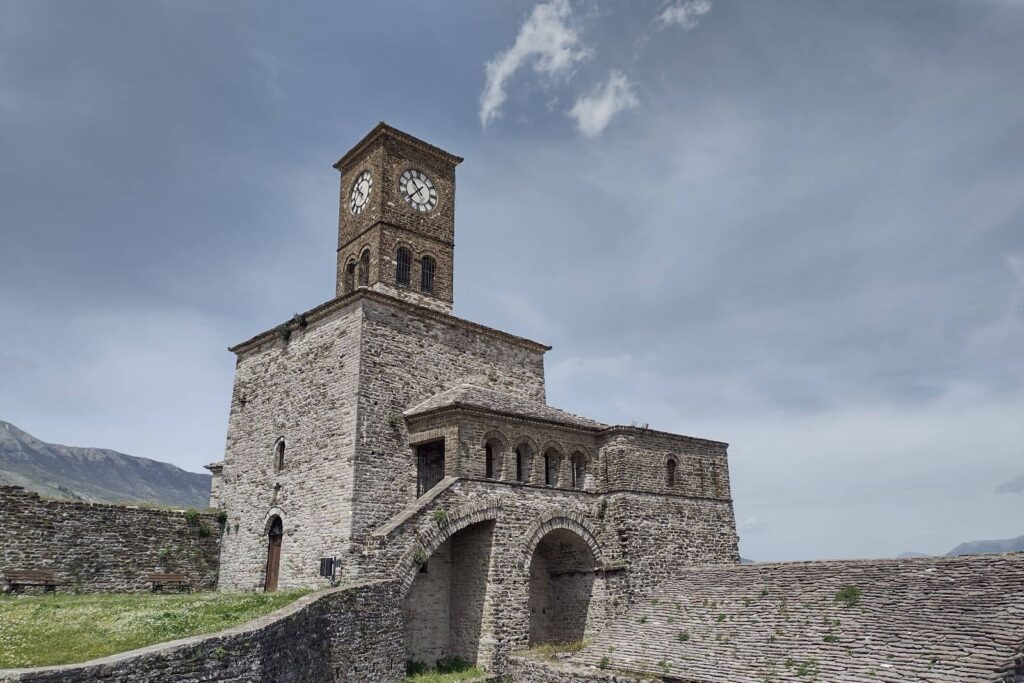 gjirokaster castle clock tower