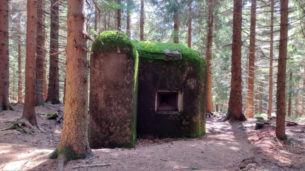 bunkers in orlicke hory mountains