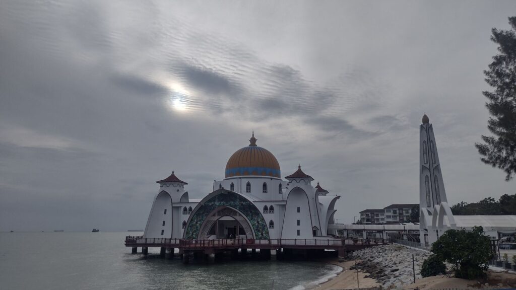 floating mosque in melaka