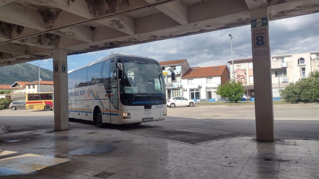 mostar east bus station