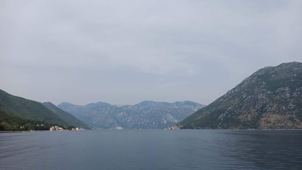 Kotor Bay boat