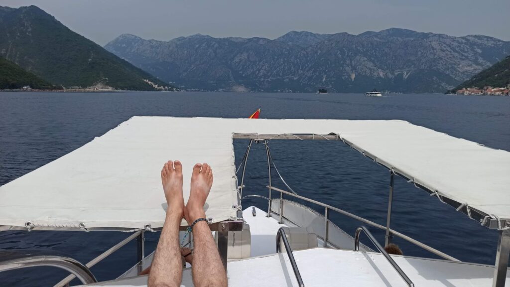 boat cruise in montenegro