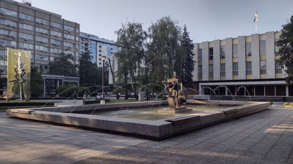 sculptures in banja luka