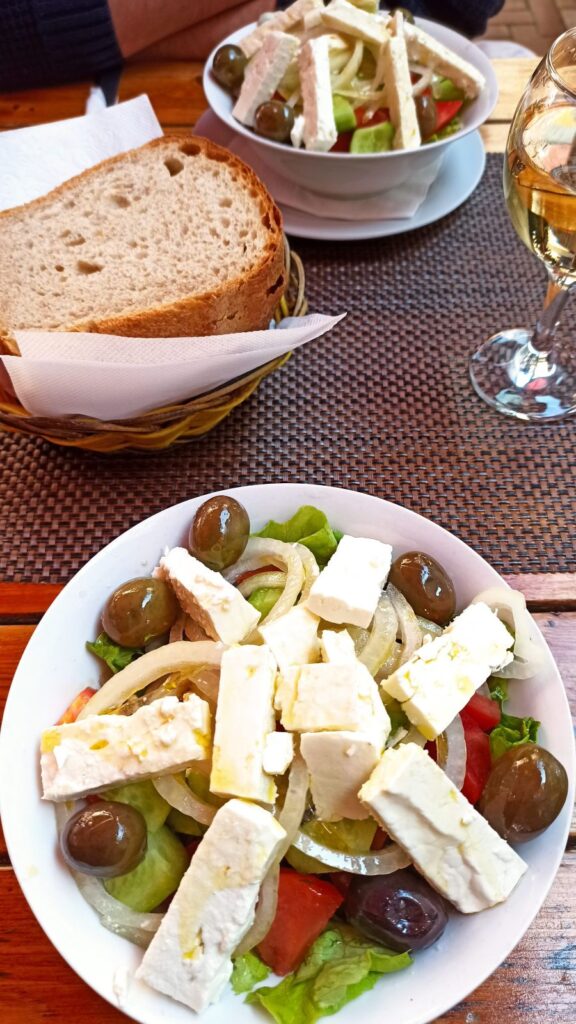 salads in albania