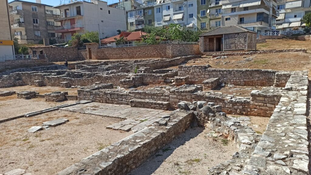 ruins in saranda