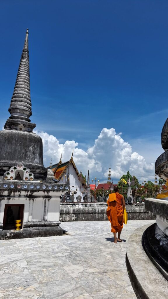 monk in nakhon si thammarat