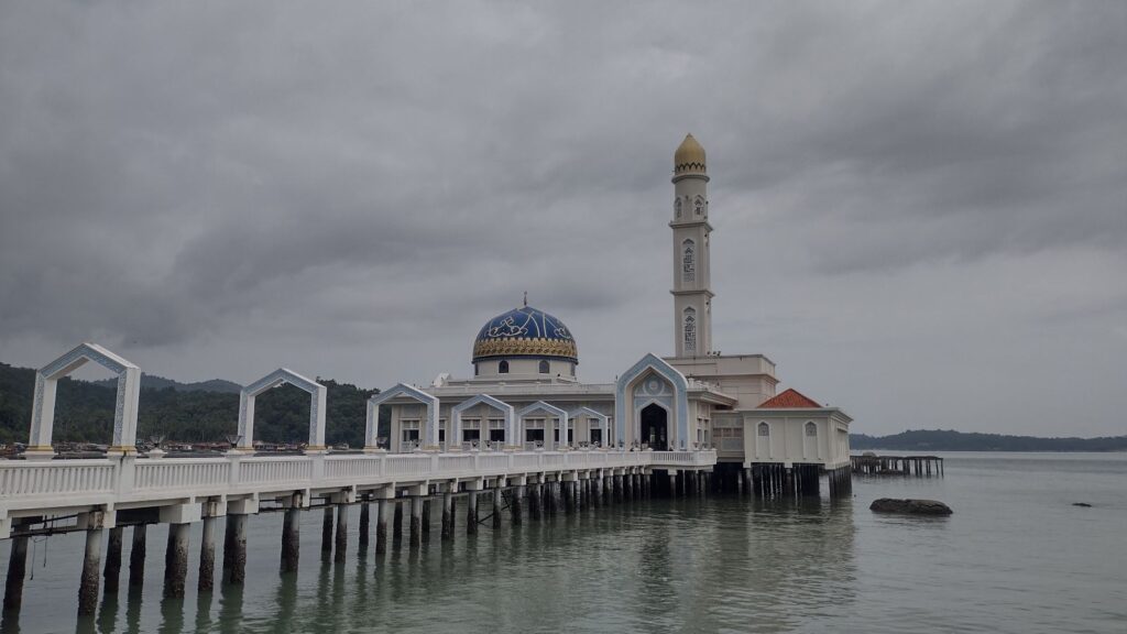 floating mosque pangkor island